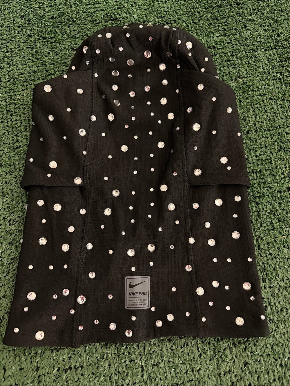 Nike Ski Mask Black Custom Rhinestone Balaclava - Picture 4 of 7